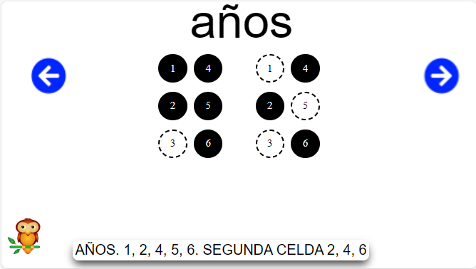 lista de palabras género u número