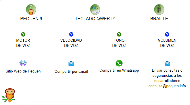 pantalla acerca de Pequén 8
