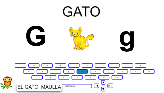 pantalla letras