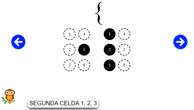 otros signos en braille
