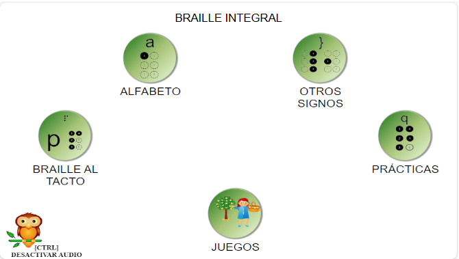 menú braille integral