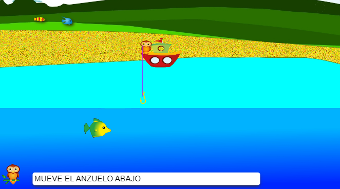 juego pesca en el mar